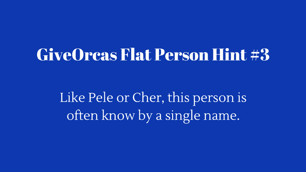Flat Person Hints