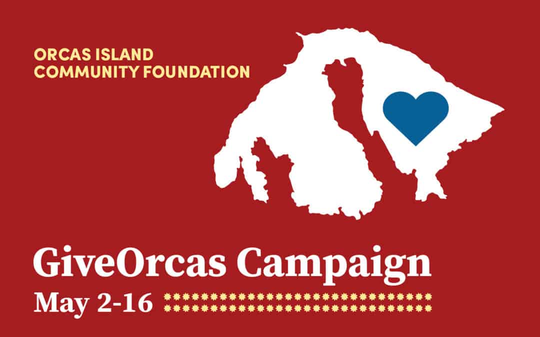 GiveOrcas art with Island & Heart icon