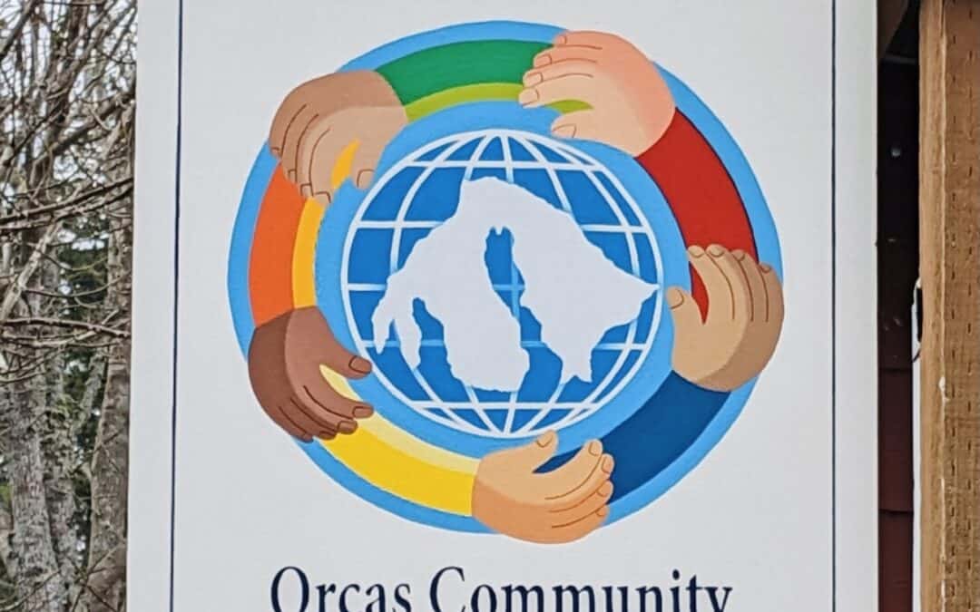 Orcas Community Resource Center hands community together