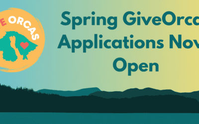 Spring GiveOrcas Applications Now Open